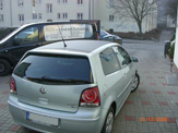 vollverklebung carbon look vw polo bluemotion 01