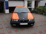 foliendesign vollverklebung 3er bmw compact schwarz orange matt 04