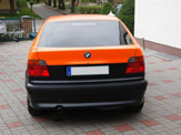 foliendesign vollverklebung 3er bmw compact schwarz orange matt 05