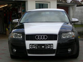 vollverklebung audi a3 design schwarz weiss 01