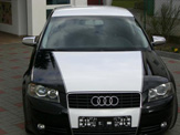 vollverklebung audi a3 design schwarz weiss 03