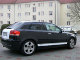 vollverklebung audi a3 design schwarz weiss 05