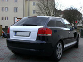 vollverklebung audi a3 design schwarz weiss 08