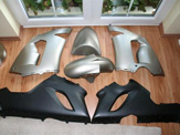 vollverklebung foliendesign motorrad schwarz weiss 02