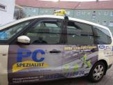 vollverklebung werbung taxi ford galaxy pc spezialist 01.JPG