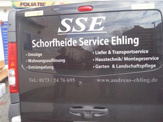 werbung schild schorfheide service ehling 06